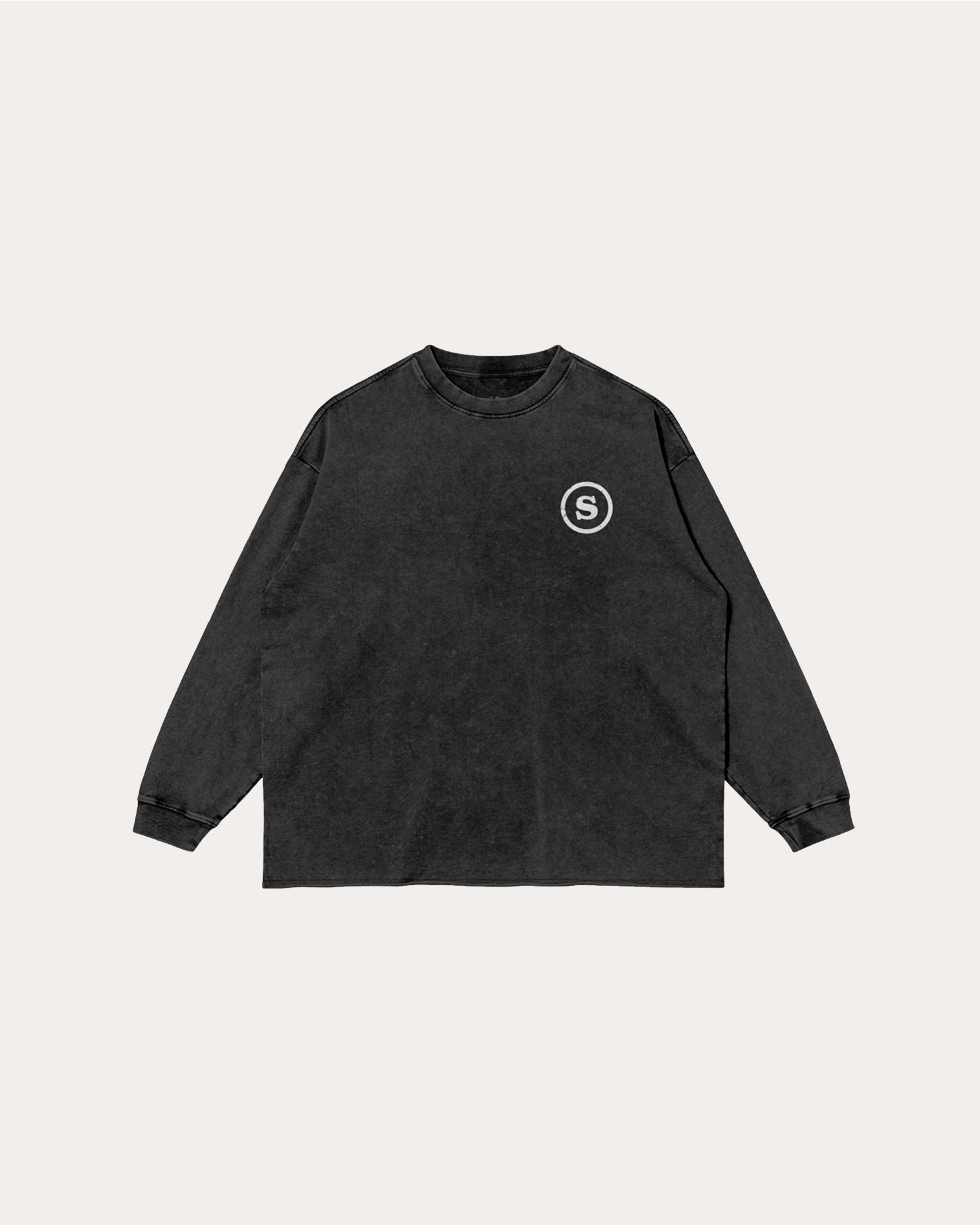 ARE YOU DIFFERENT RAW HEM LONGSLEEVE