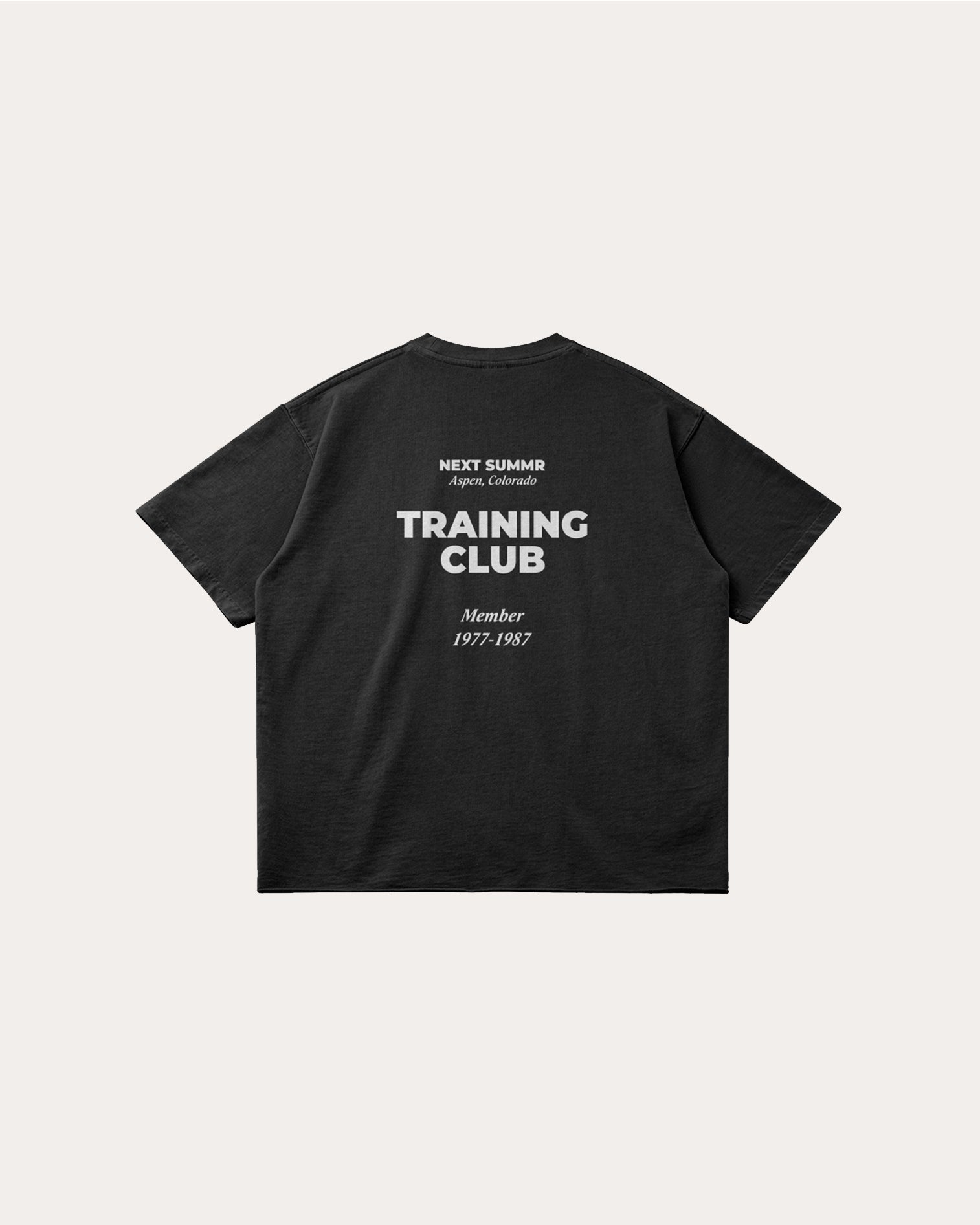 TRAINING CLUB RAW HEM TEE