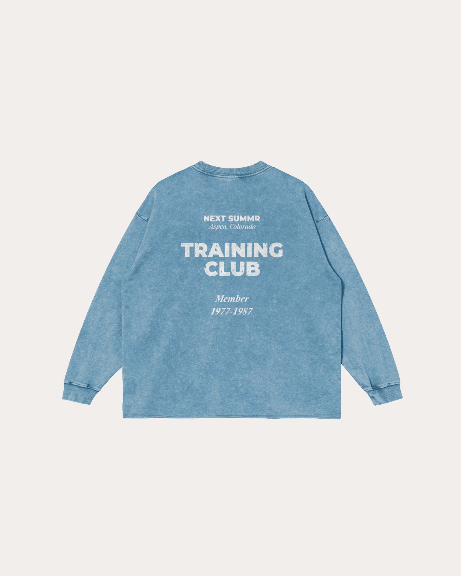 TRAINING CLUB RAW HEM LONGSLEEVE