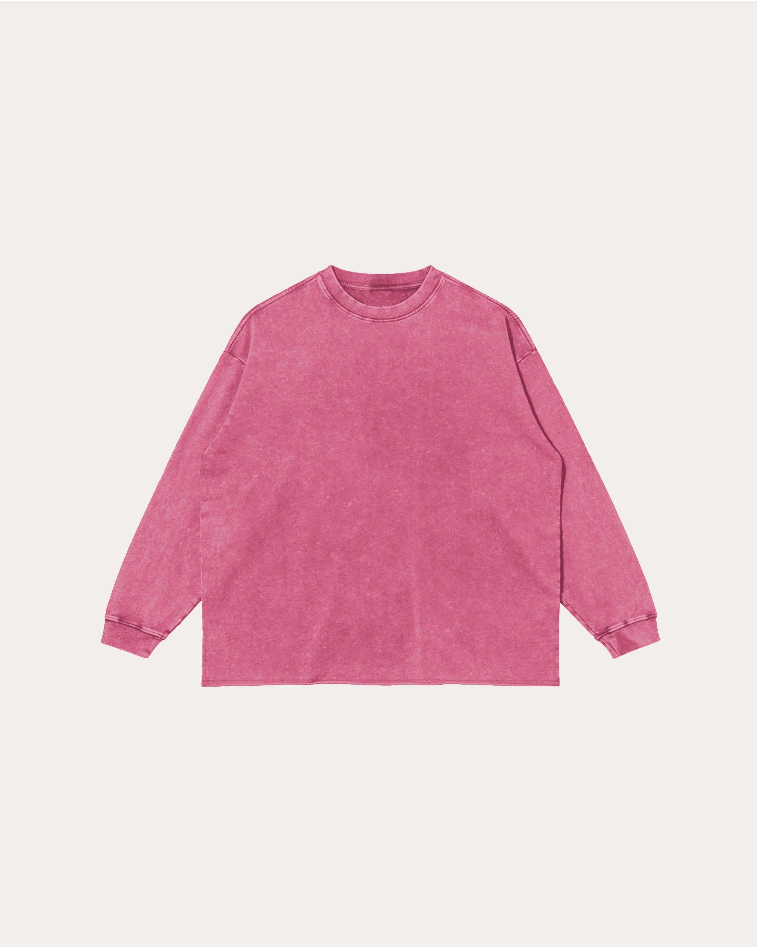 EVERYDAY RAW HEM LONGSLEEVE