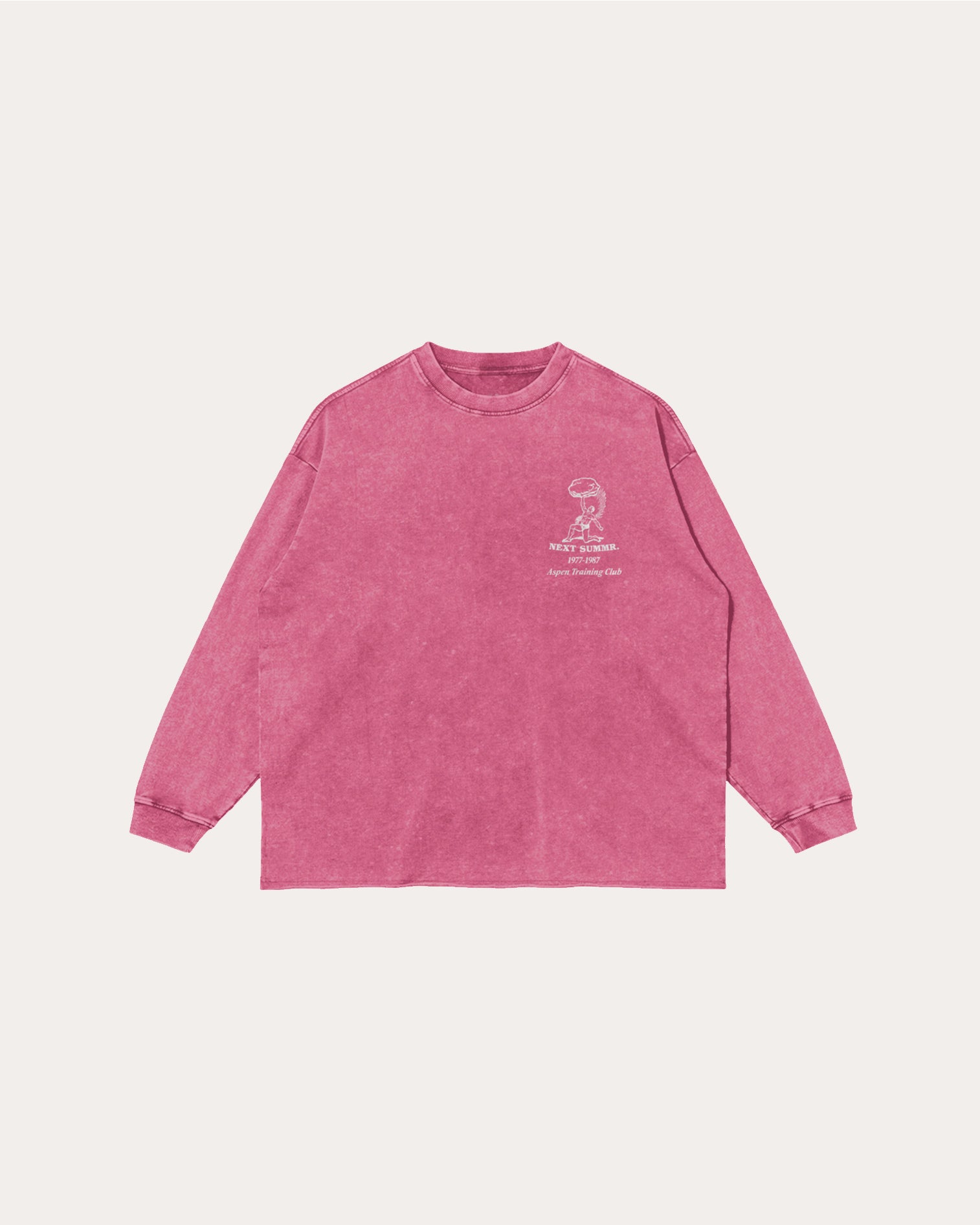 TRAINING CLUB RAW HEM LONGSLEEVE