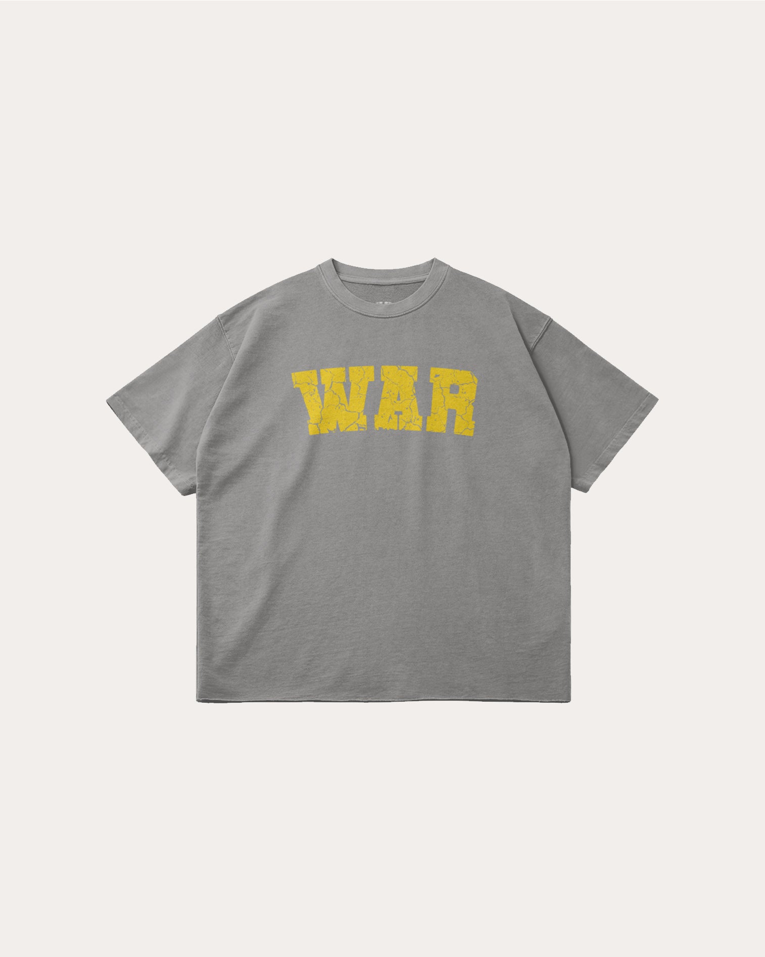 WAR Raw Hem Tee